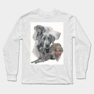 Weimaraner Medley Long Sleeve T-Shirt